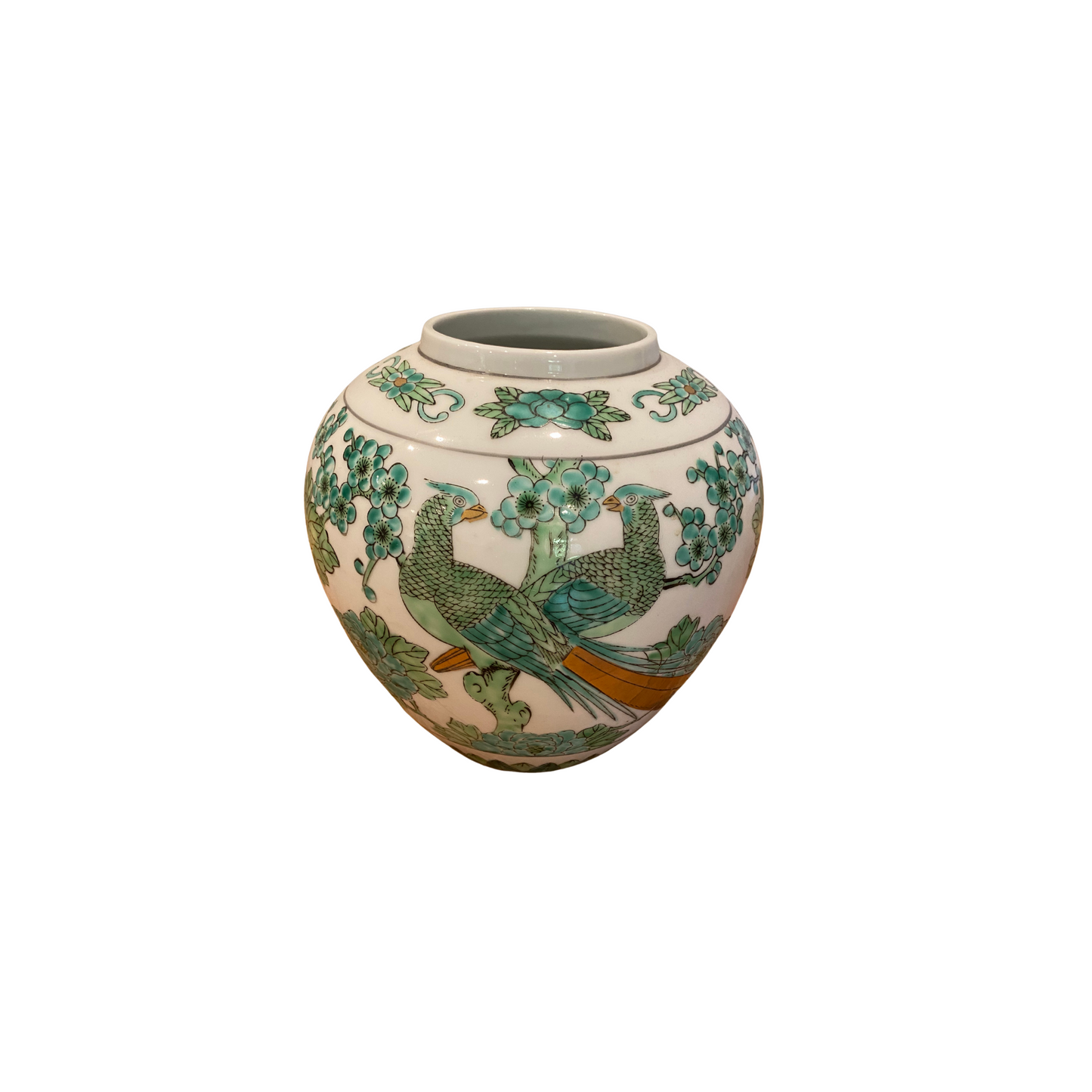 Large Imari Gold Ginger Jar