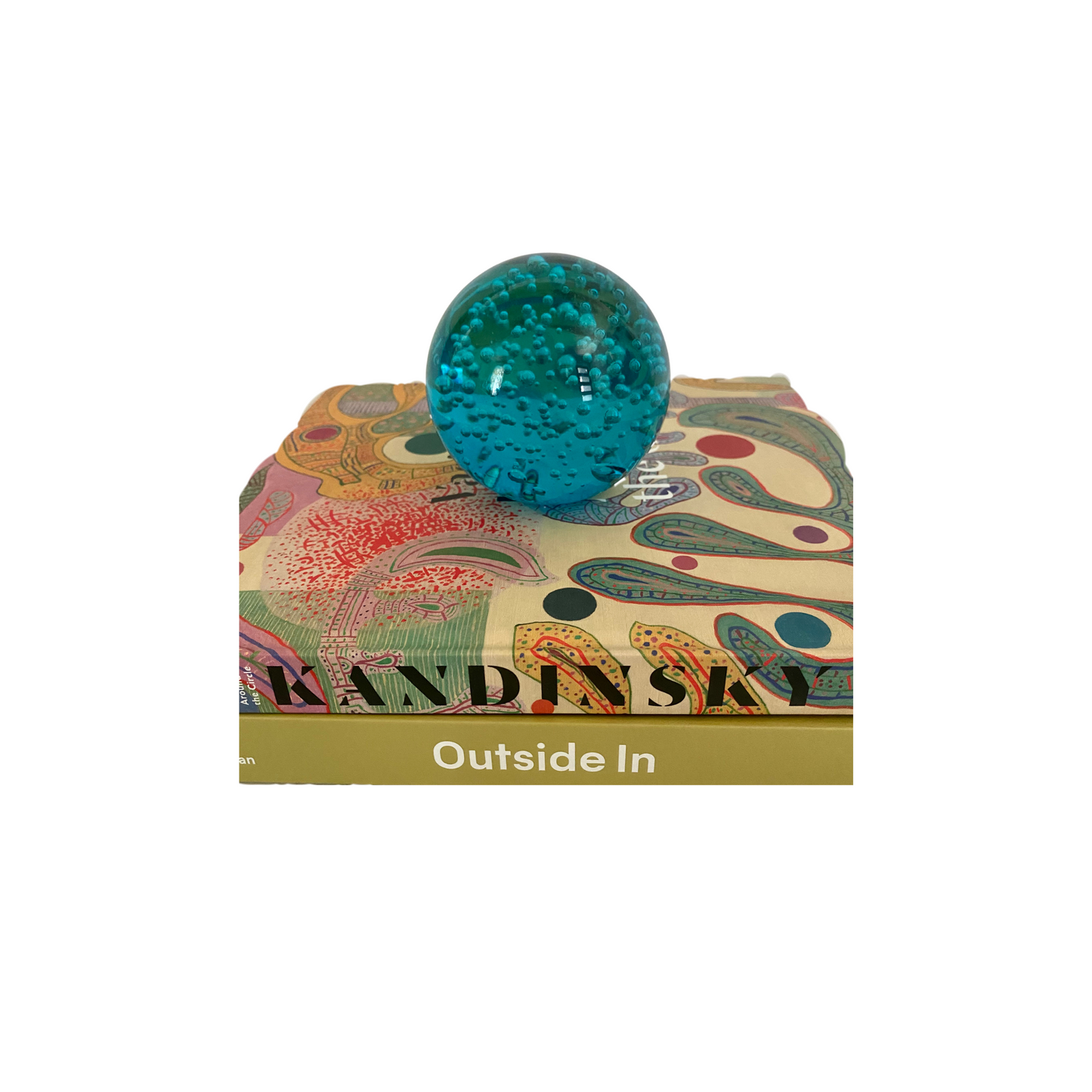 Blue Paperweight