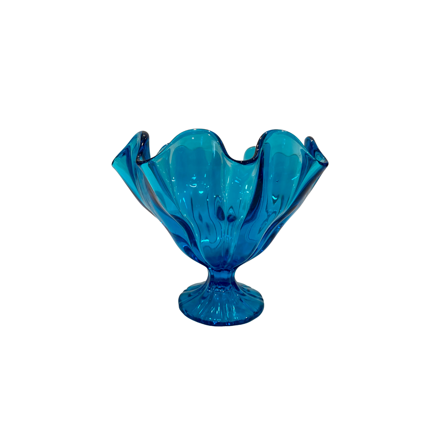 Scalloped Pedestal Dish