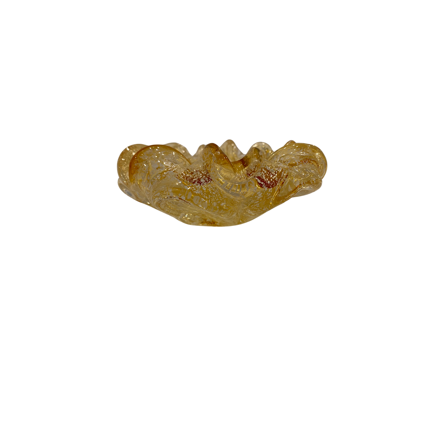 Gold Fleck Murano Bowl