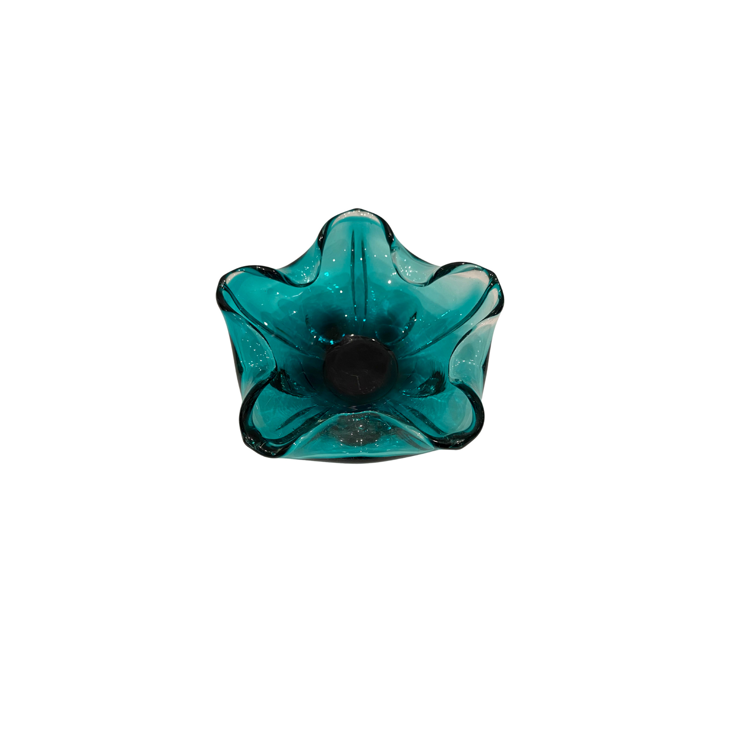 Teal Murano Bowl