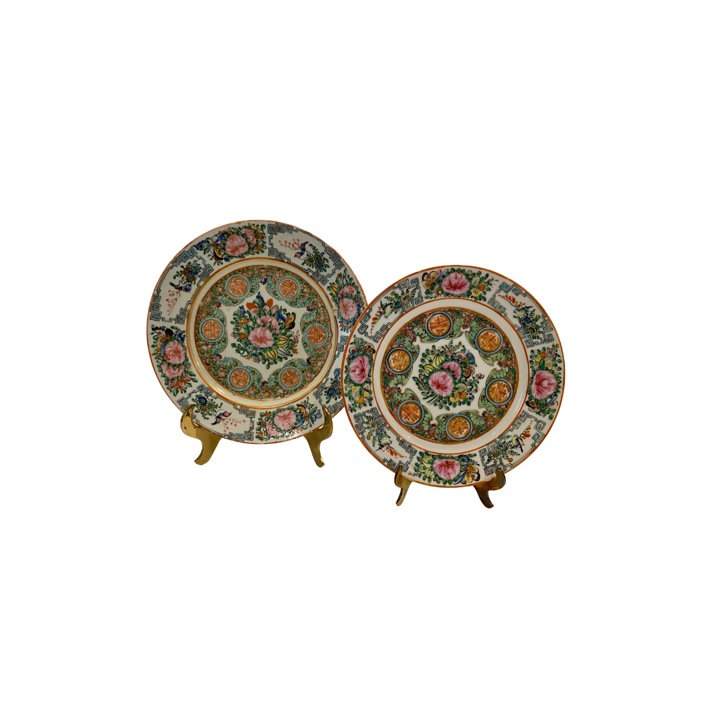 Antique Rose Famille Plate