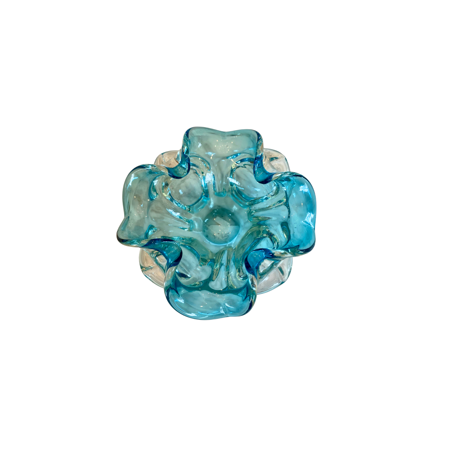 Light Blue Murano Bowl