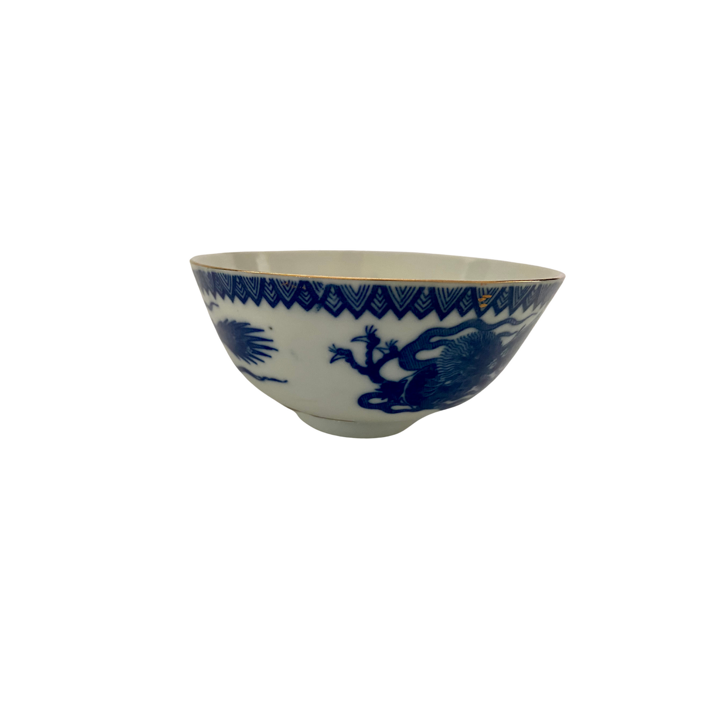 Small Blue Dragon Bowl