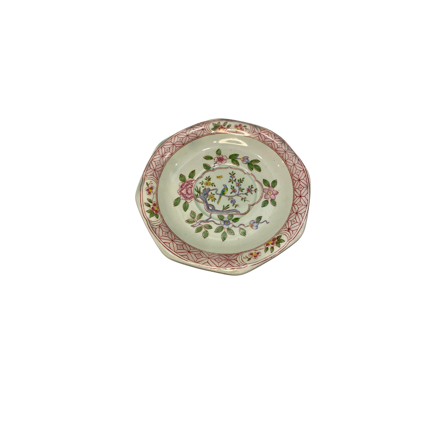 Antique Singapore Bird Plate Wall