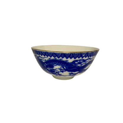 Small Blue Dragon Bowl