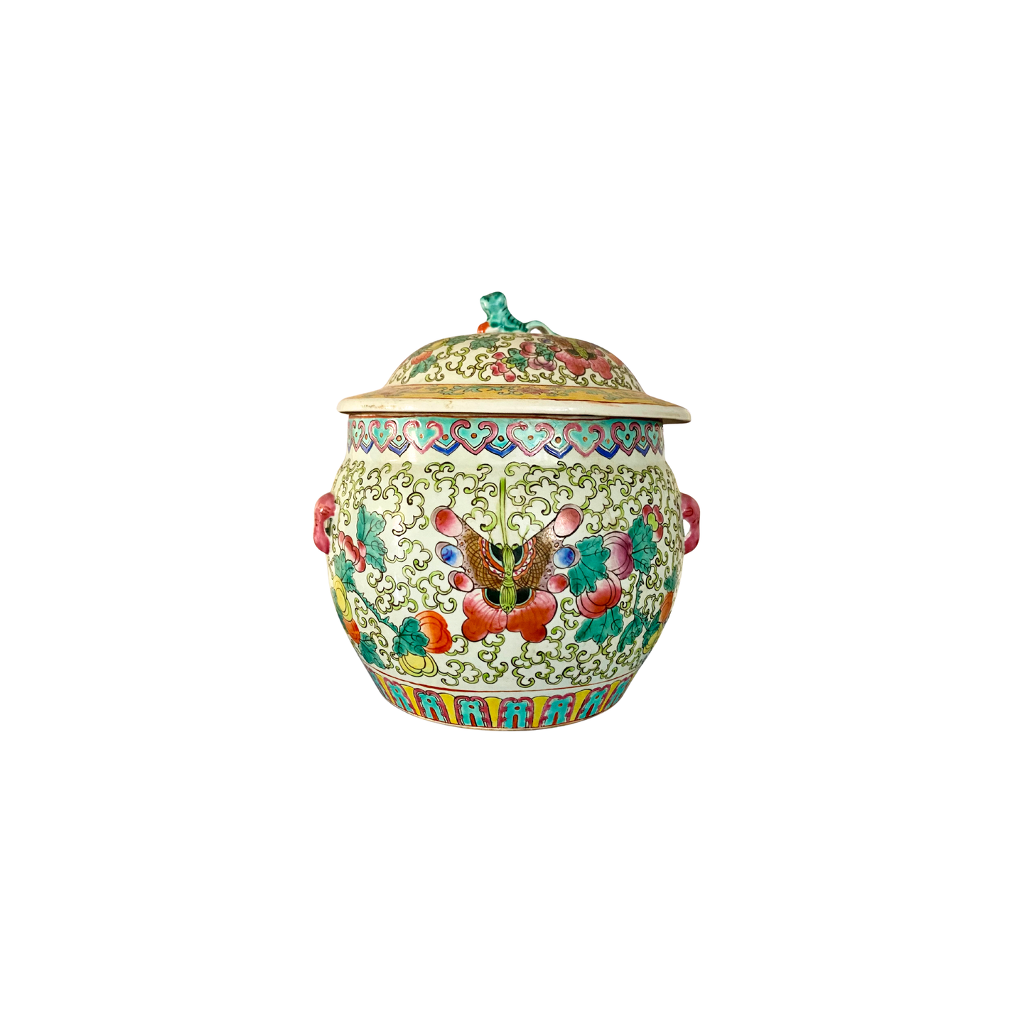 Colorful Ginger Jar