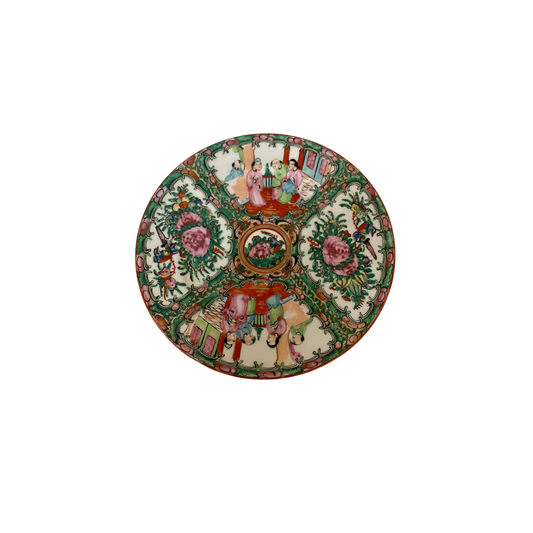 Antique Rose Medallion 7 1/2"Plate