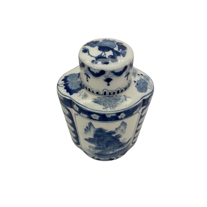 Blue and White Ginger Jar