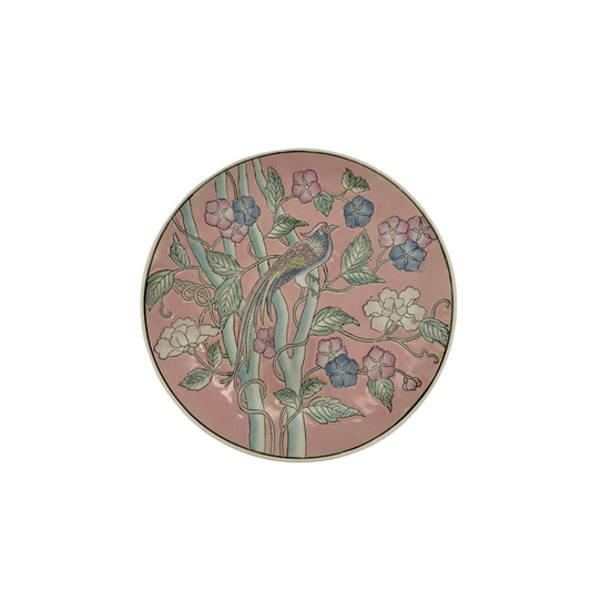 Pink Bird Plate