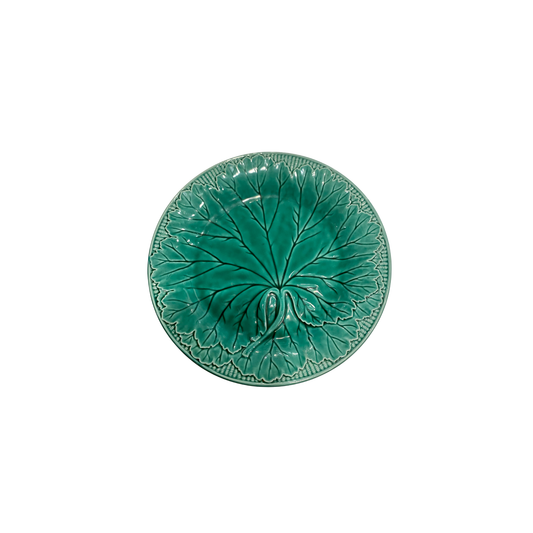 Majolica Cabbage Plate