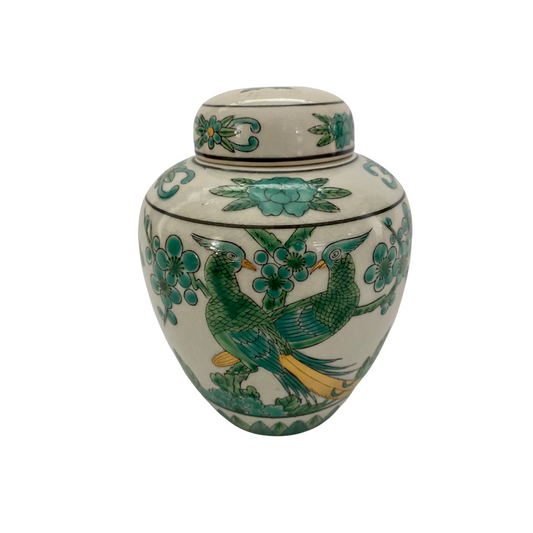 Unmarked Small Imari Gold Ginger Jar