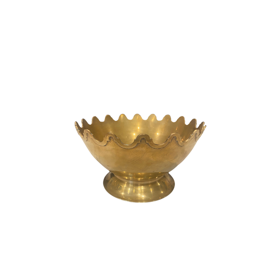 Brass Crown Bowl