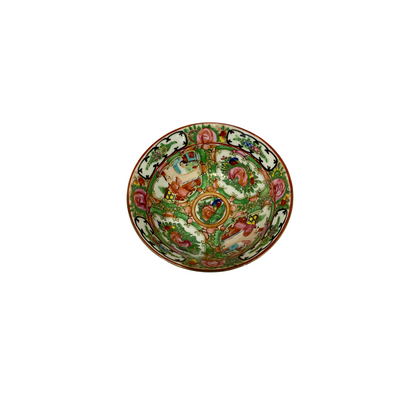 Antique Rose Medallion Small Bowl