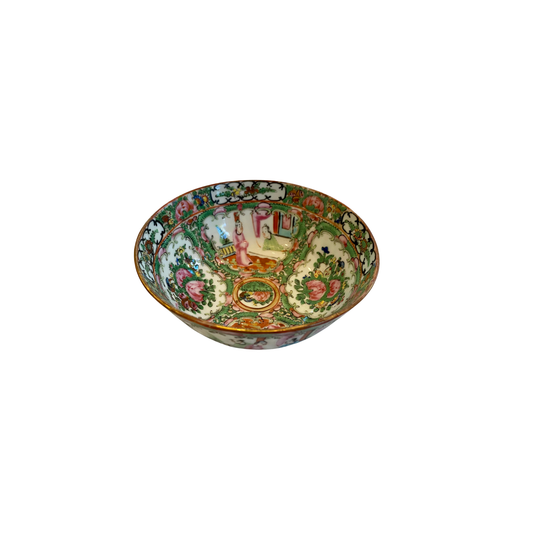 Antique Rose Medallion Bowl - Small