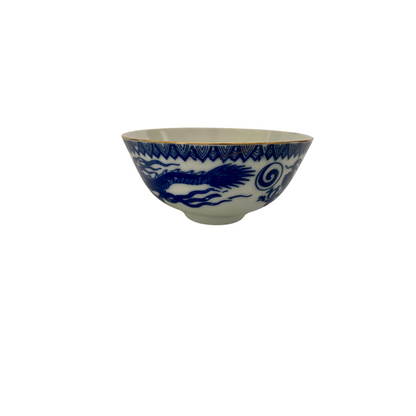 Small Blue Dragon Bowl