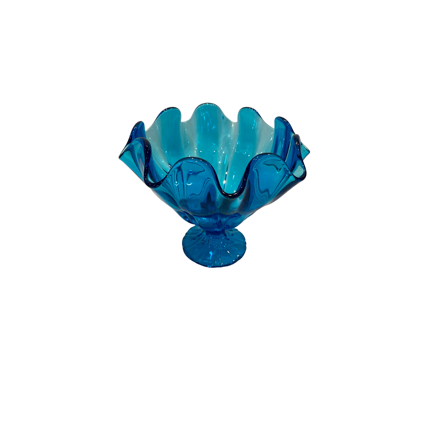 Scalloped Pedestal Dish