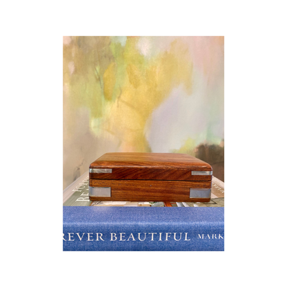 Small Box with Metal Inlay