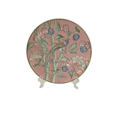 Pink Bird Plate