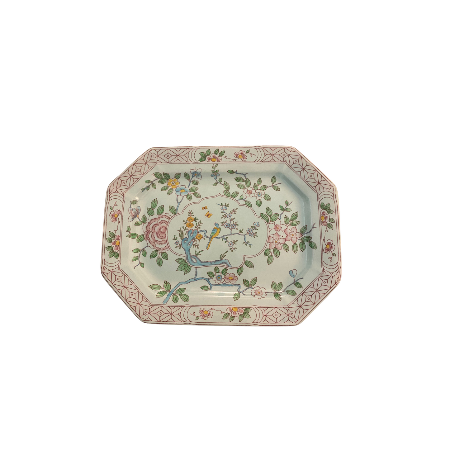 Singapore Bird Plate Wall Trio