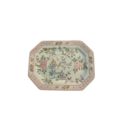 Singapore Bird Plate Wall Trio