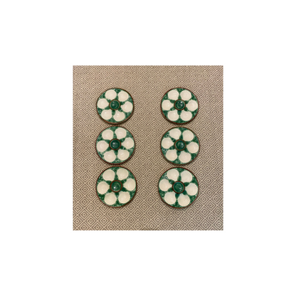 Four French Oyster Plates