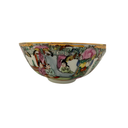 Vintage Rose Medallion Small Bowl
