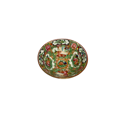 Antique Rose Medallion Small Bowl