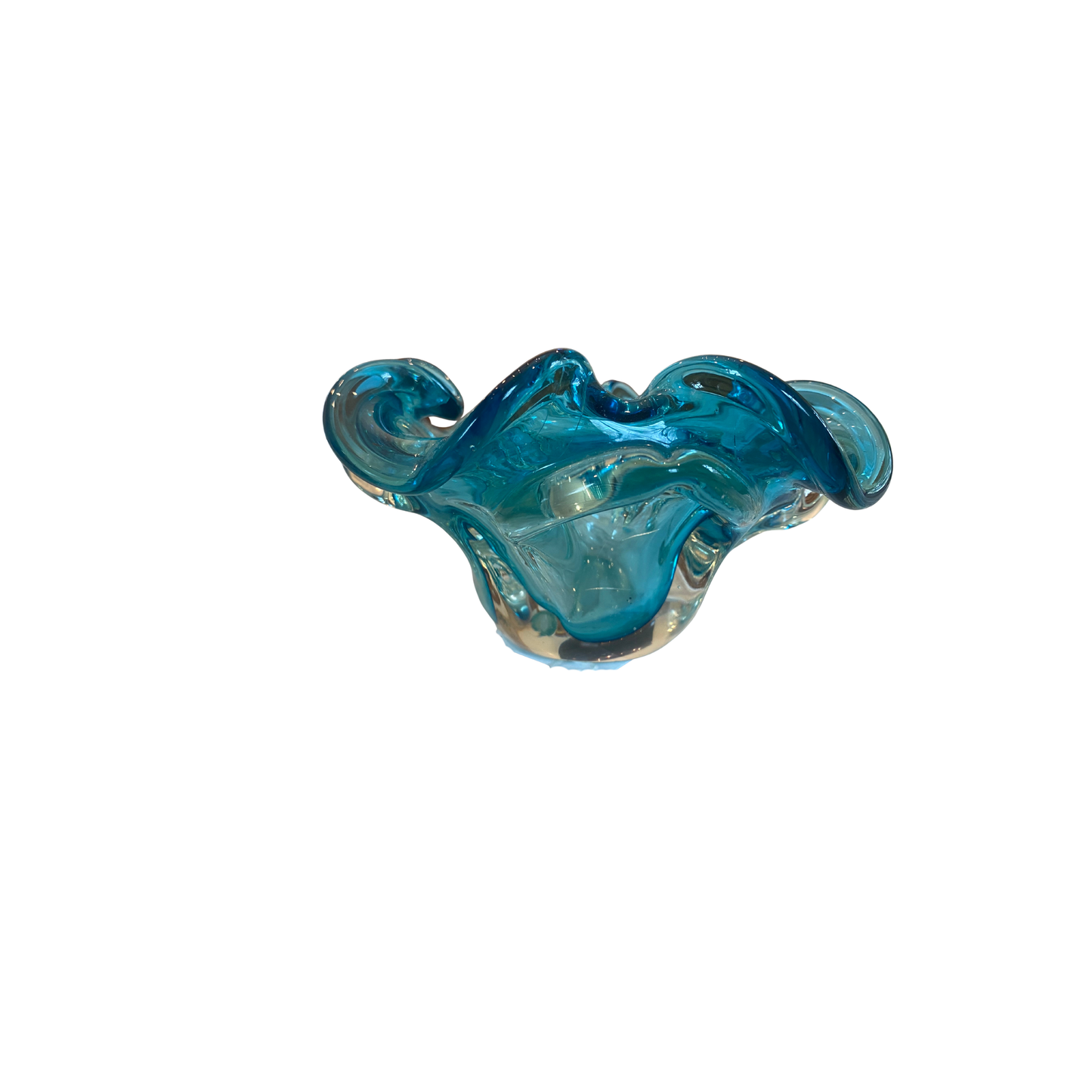 Light Blue Murano Bowl