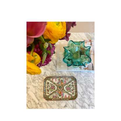 Blue/Green Large Murano Bowl