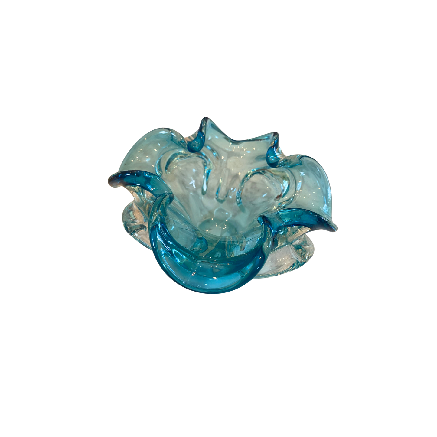Light Blue Murano Bowl