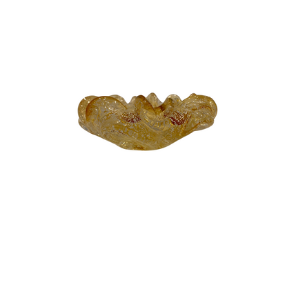 Gold Fleck Murano Bowl