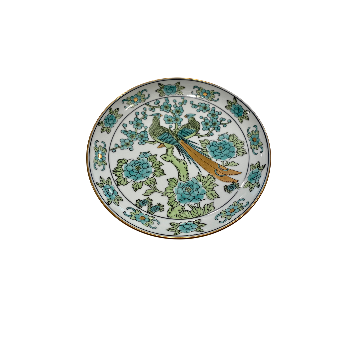 Imari Gold & Green Plate
