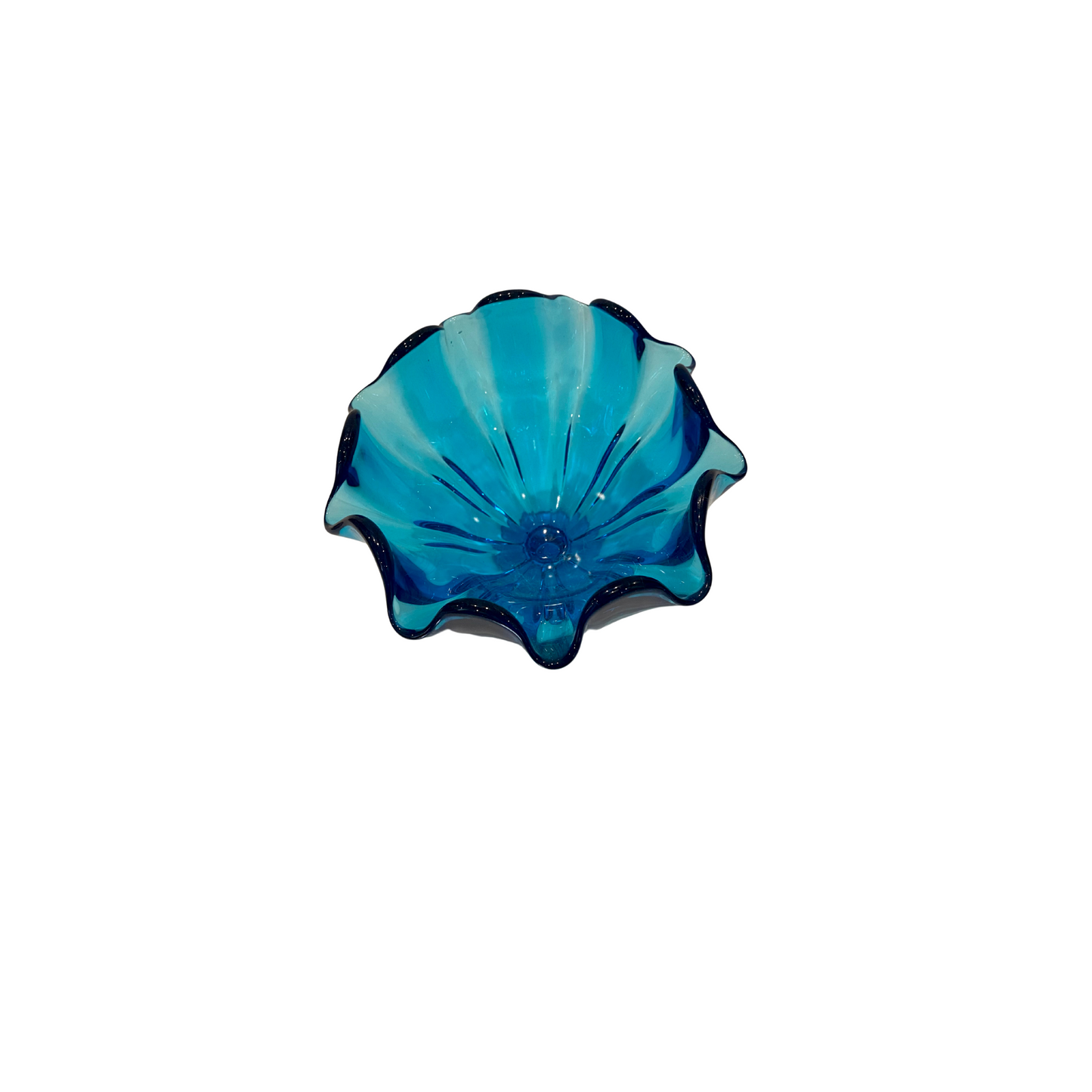Scalloped Pedestal Dish