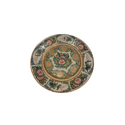 Rose Famille Plate Set Two