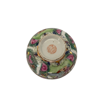 Vintage Rose Medallion Small Bowl