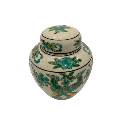 Unmarked Small Imari Gold Ginger Jar
