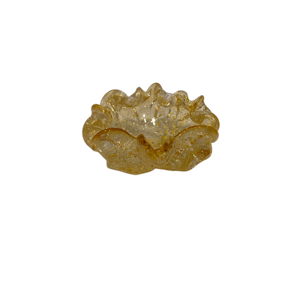 Gold Fleck Murano Bowl