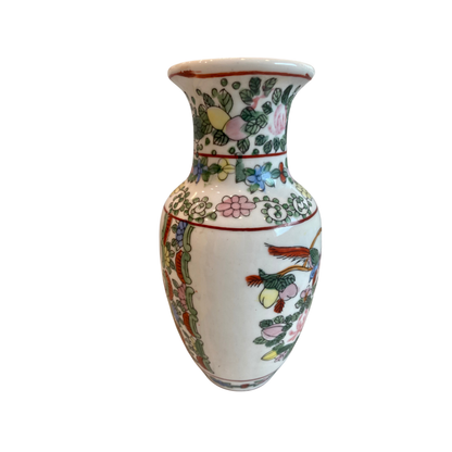 Antique Mini Rose Famille Vase