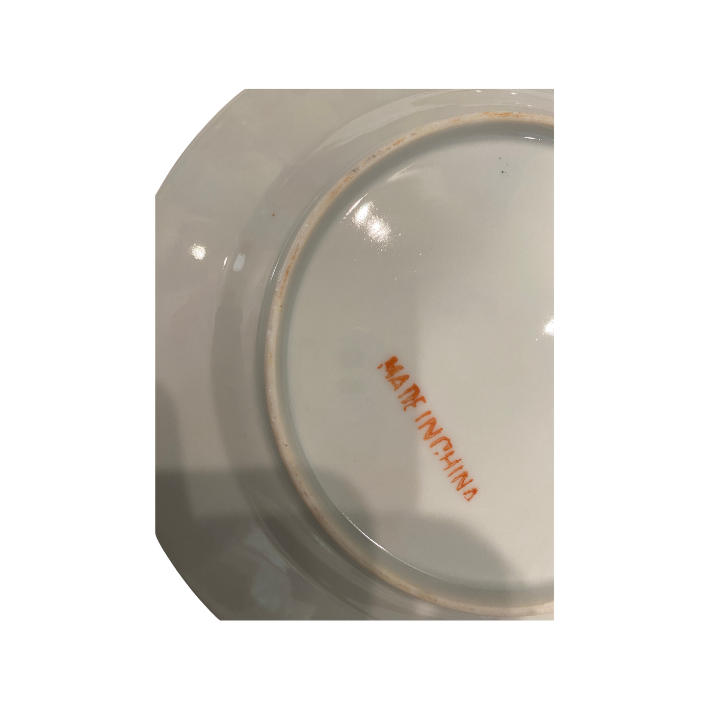 Rose Medallion Plate Wall - Set of Six