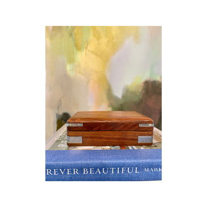 Small Box with Metal Inlay