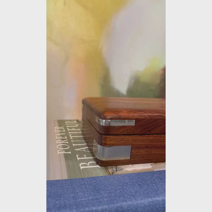 Small Box with Metal Inlay