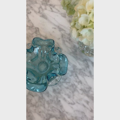 Light Blue Murano Bowl